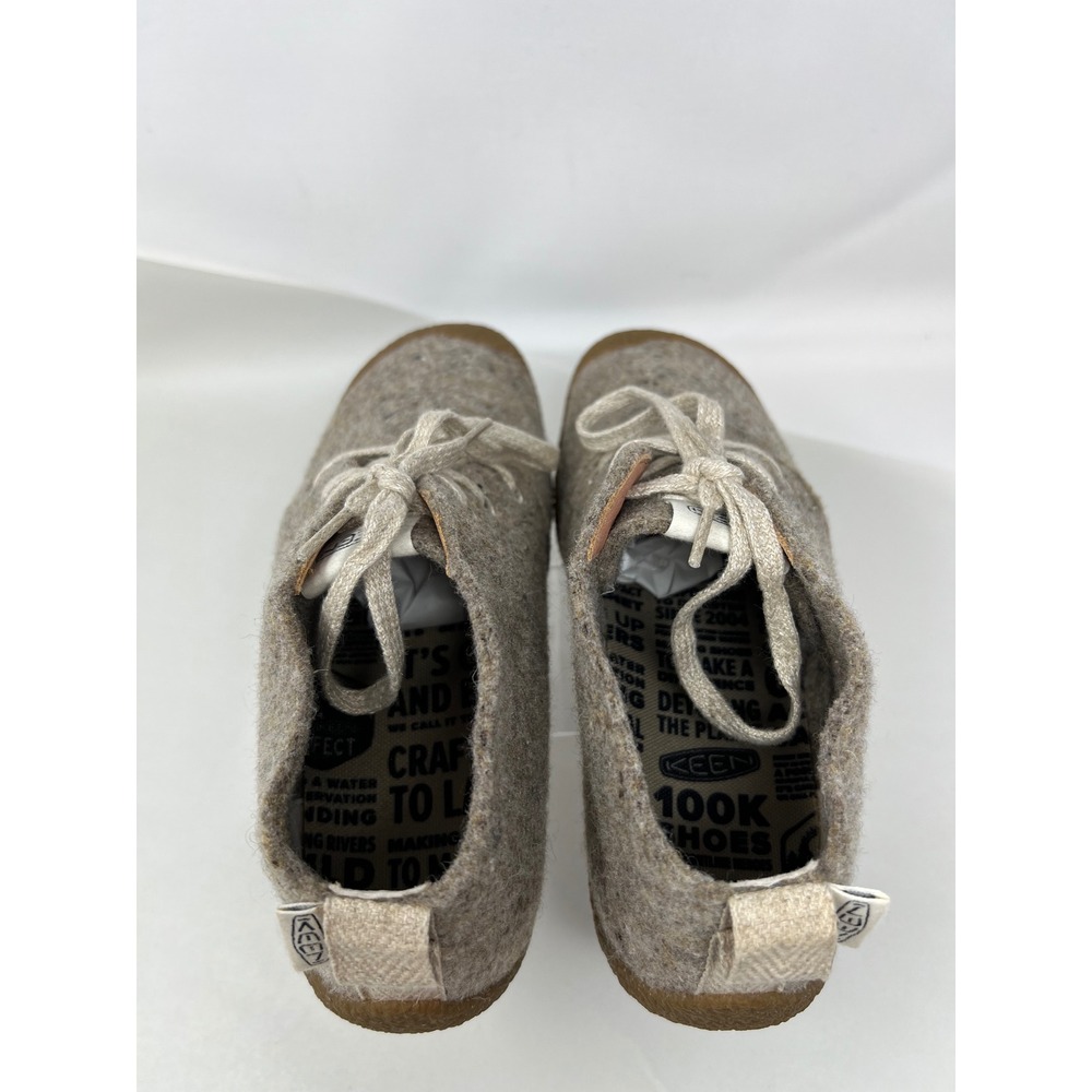 Rare Keen Howser Harvest Chukka Womans 9 Tan Wool Blend Lace Up Boots 1026446 - Picture 7 of 10